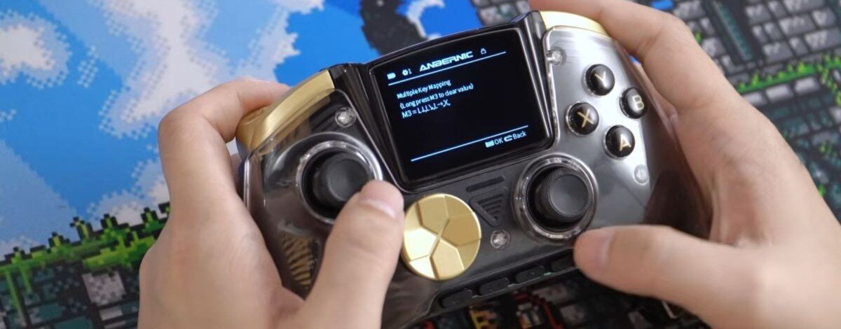 Anbernic RG G01 to kontroler z ekranem IPS, 1000 Hz i… czujnikiem tętna. Czy to przyszłość gamingu?