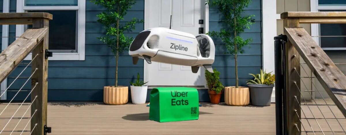Koniec czekania na kuriera? Uber Eats stawia na dostawy dronami
