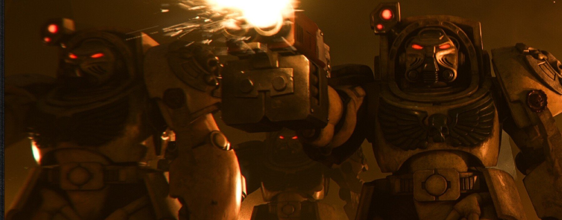 Warhammer 40,000: Dawn of War IV zachwyca nowym CGI. Blood Ravens i Dark Angels ruszają razem do walki Dawn of War IV właśnie pokazało, kto naprawdę rządzi na polu bitwy. Tego sojuszu nikt nie zignoruje