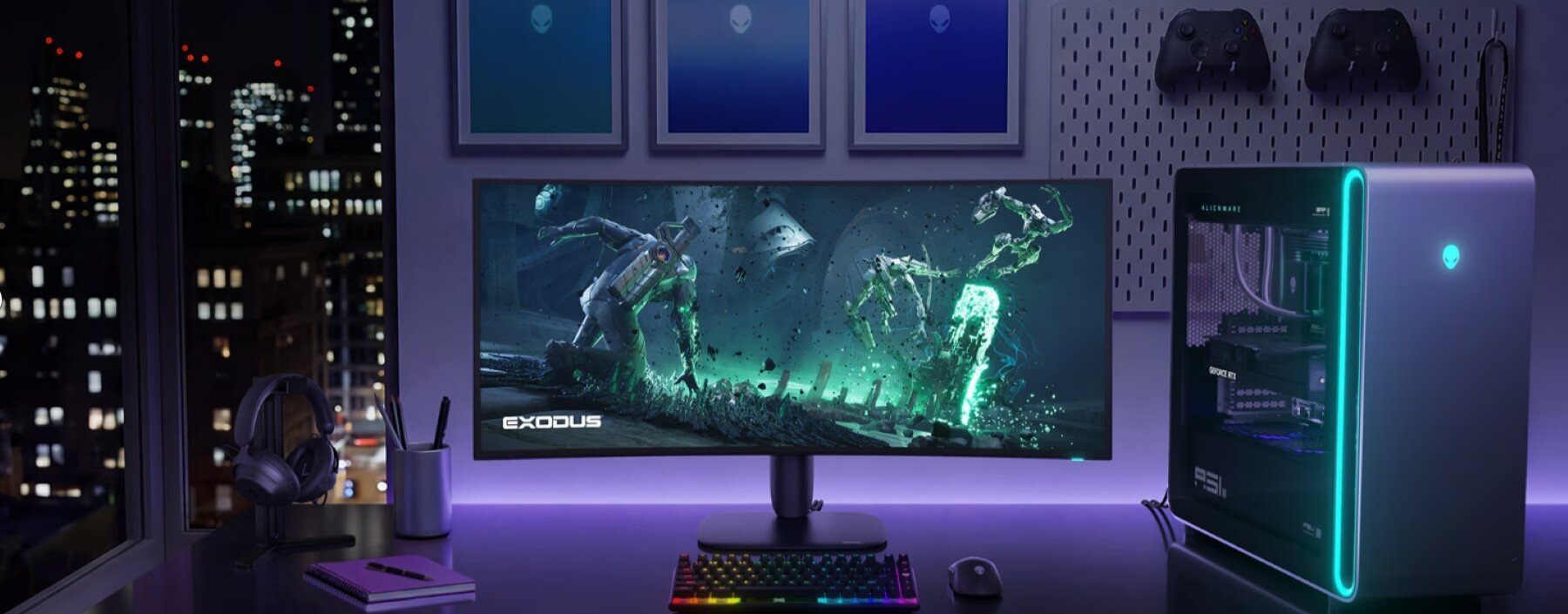 Alienware AW3926QW już dostępny. 39-calowy OLED 5K2K pokazuje, jak mogą wyglądać monitory przyszłości 39 cali, OLED 5K2K i 330 Hz. Alienware zrobił monitor, przy którym zwykłe 4K zaczyna wyglądać skromnie