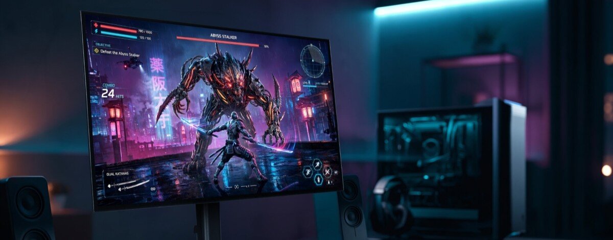 Pierwszy OLED od iiyama trafił do sprzedaży. Titan Falcon celuje w wymagających graczy iiyama zrobiła to po raz pierwszy. Ten monitor OLED może mocno namieszać na rynku