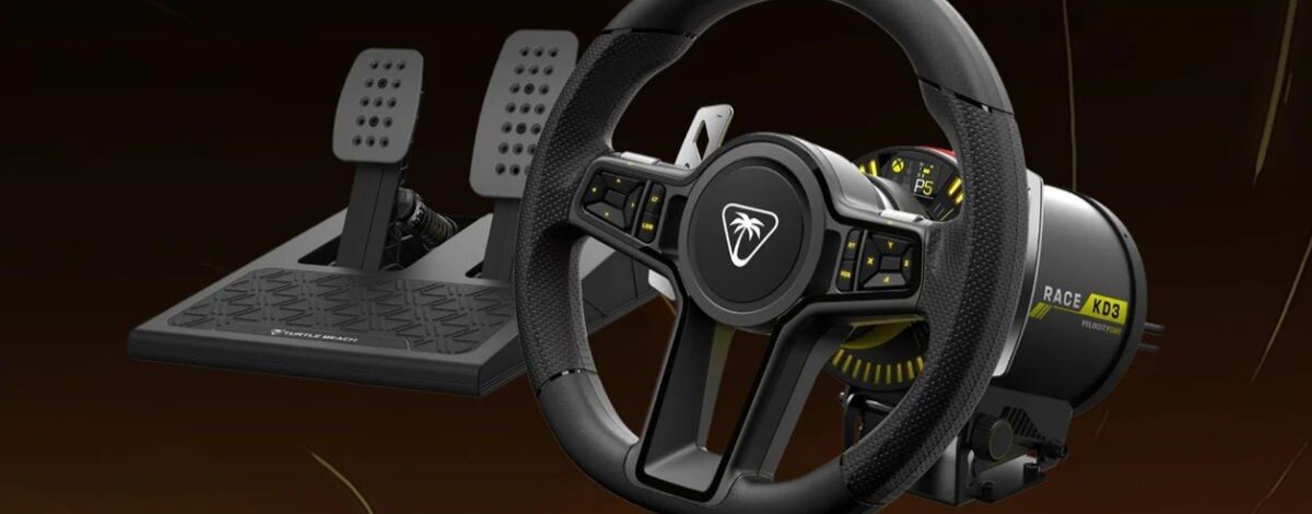 nowa seria kierownic VelocityOne Race od Turtle Beach
