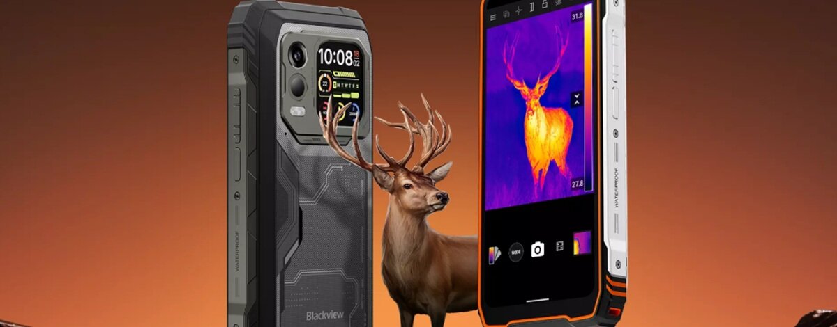 Pancerny smartfon Blackview Xplore 1 Pro z kamerą termowizyjną. To model do zadań specjalnych Smartfon Blackview