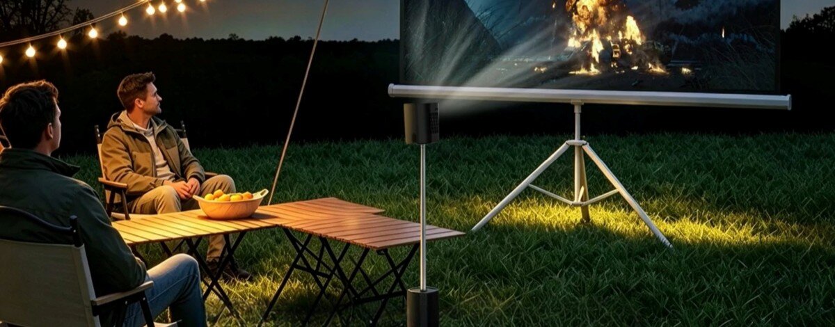 Pixorien Z01 to projektor z pomysłem. Wysuwa się jak teleskop i działa bez gniazdka Ten projektor wygląda jak lampa, ale po chwili zamienia się w kino domowe. Pixorien Z01 ma ciekawy patent