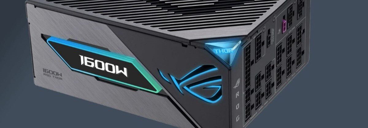 Nowy zasilacz Asus ROG Thor III