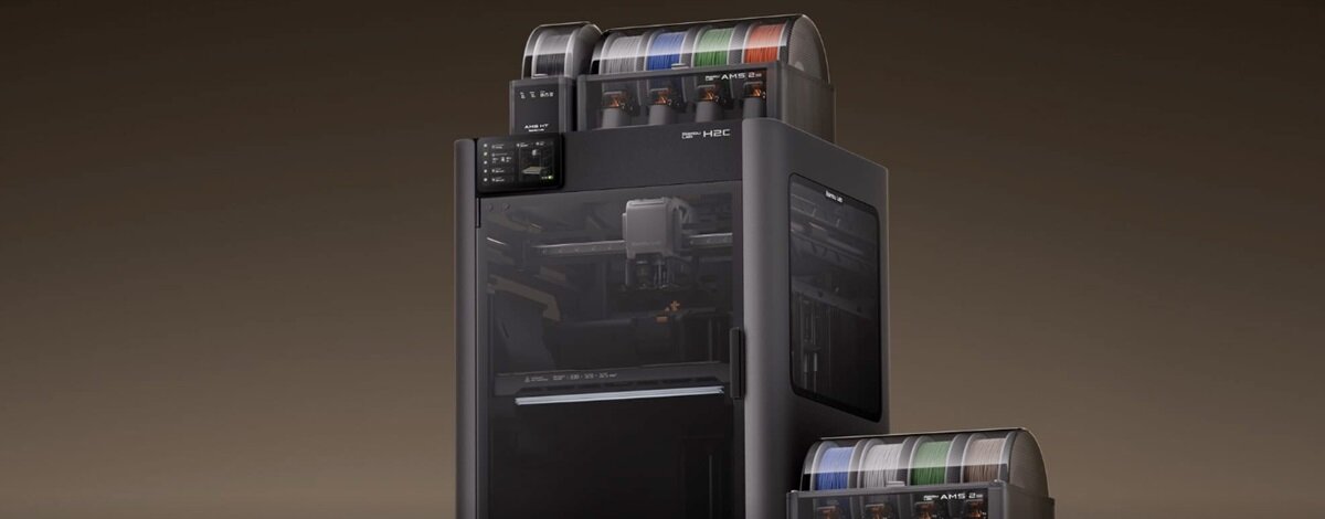 Bambu Lab pokazało nową drukarkę 3D. Co potrafi model H2C? drukarka 3d