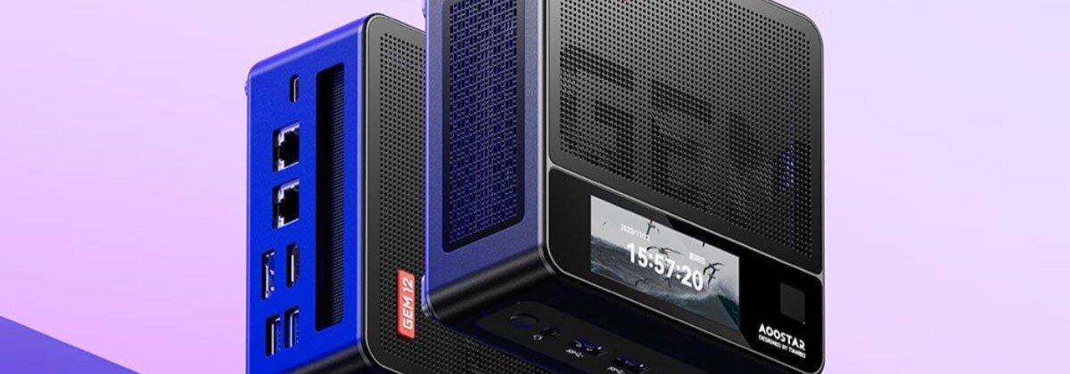 Mini PC Aoostar Gem12 Pro Max – wsparcie dla czterech monitorów 8K