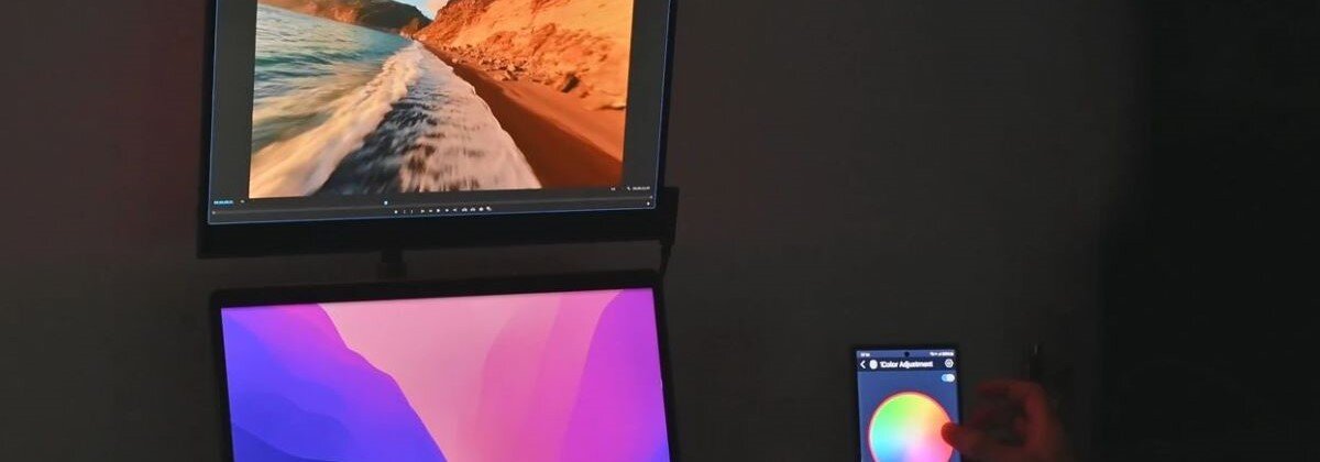 Monitor OLED 4K z bezprzewodowym przesyłem sygnału do 30 metrów!