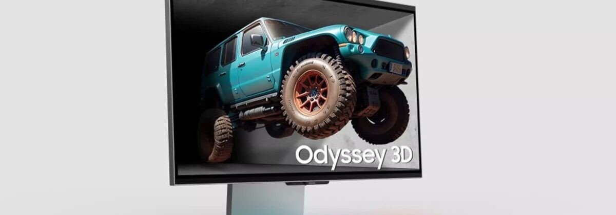 Odyssey G90XF - monitoro 3D bez okularów