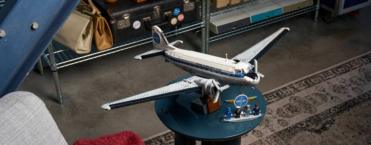 LEGO Douglas DC-3 wylądował. To zestaw klocków, który doskonale oddaje charakter prawdziwego samolotu