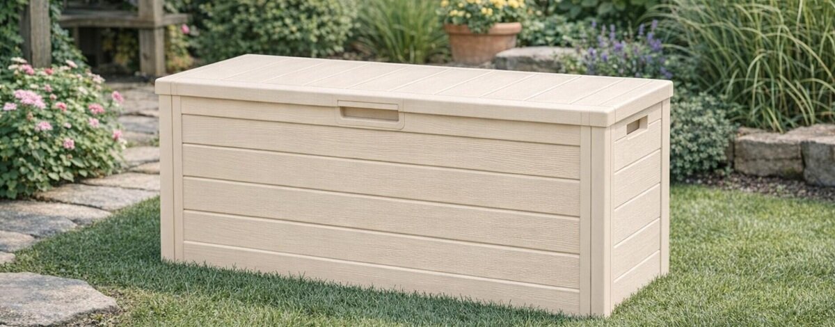 skrzynia na balkon z siedziskiem