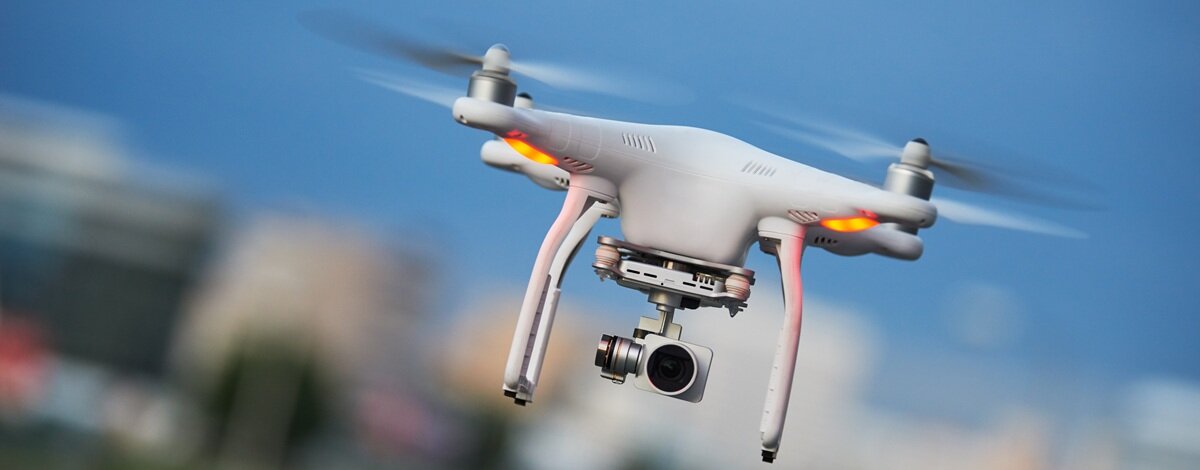 mini dron z kamerą
