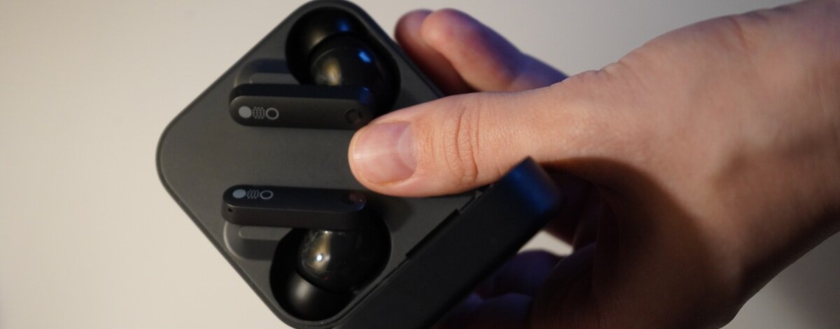 słuchawki dokanałowe z aktywną redukcją szumów