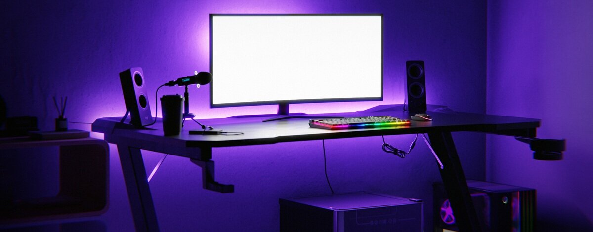 Biurka gamingowe 120x60 cm