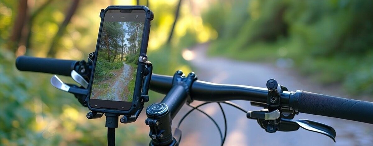 Uchwyt na telefon do roweru 1 - 6.5 cale 