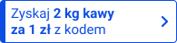 2 kg kawy za 1 zł z kodem