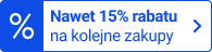 Nawet 15% rabatu na kolejne zakupy