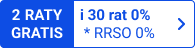 Dwie raty gratis i 30 rat 0%* RRSO 0%