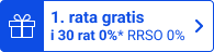 Pierwsza rata gratis i 30 rat 0%* RRSO 0%