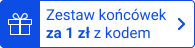 Zestaw końcówek za 1 zł z kodem