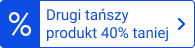 Drugi tańszy produkt 40% taniej