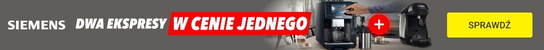 SIEMENS - Dwa ekspresy w cenie jednego