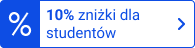 10% zniżki dla studentów