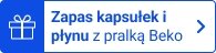 Zapas kapsułek i płynu z pralką Beko