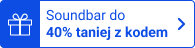 Soundbar 40% taniej z kodem