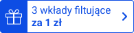 3 wkłady filtrujące za 1 zł