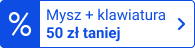 Mysz + klawiatura 50 zł taniej