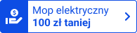 Mop elektryczny 100 zł taniej