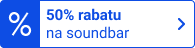 50% rabatu na soundbar