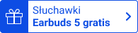 Słuchawki Earbuds 5 gratis