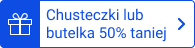 Chusteczki lub butelka 50% taniej
