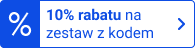 10% rabatu na zestaw z kodem