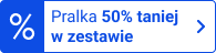 Pralka 50% taniej w zestawie