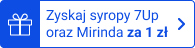 Zyskaj syrop 7Up oraz Mirinda za 1 zł