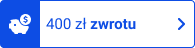 400 zł zwrotu