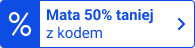Mata 50% taniej z kodem