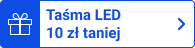 Taśma LED 10 zł taniej