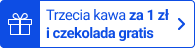 Trzecia kawa za 1 zł i czekolada gratis