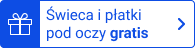Świeca i płatki pod oczy gratis