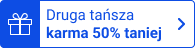 Druga tańsza karma 50% taniej