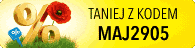 Taniej z kodem MAJ0826