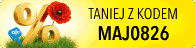 Taniej z kodem MAJ0826