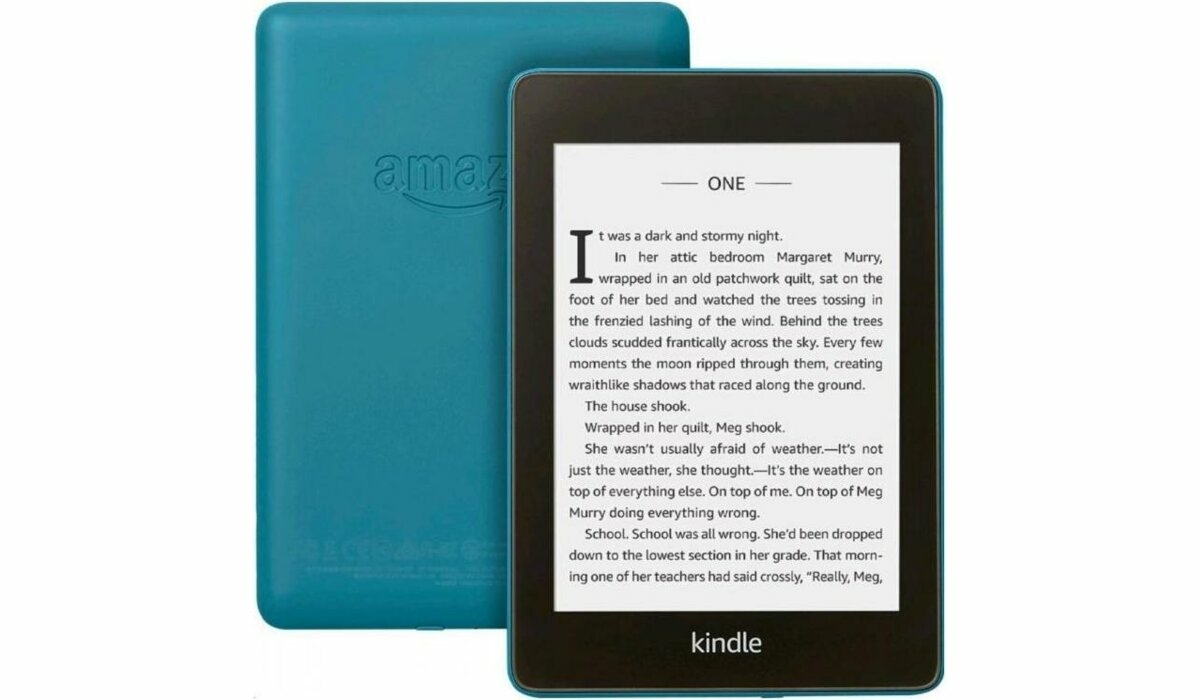 Czytnik E-Booków AMAZON Kindle Paperwhite 4 Niebieski (Reklamy)