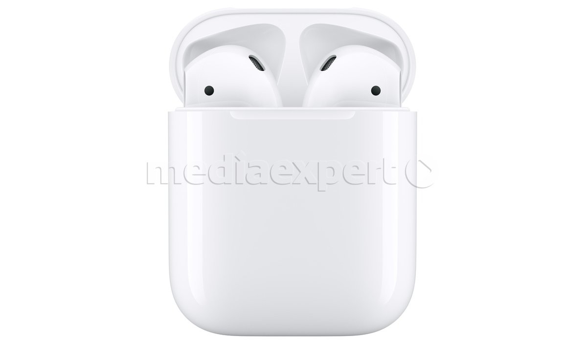 Słuchawki douszne APPLE AirPods II Biały