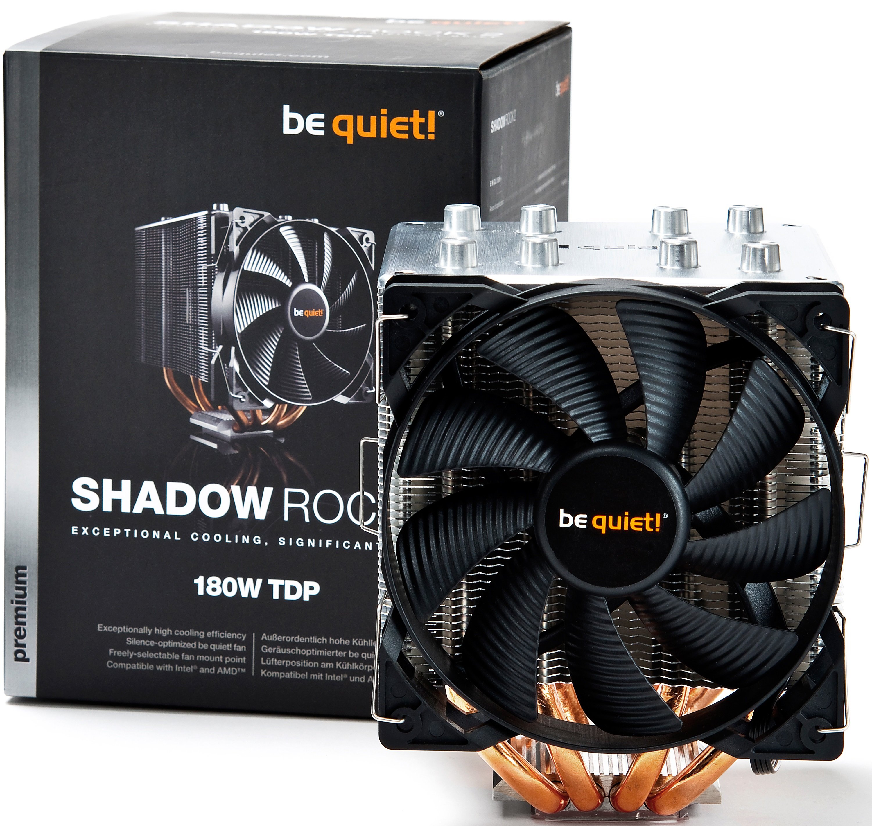 Be Quiet Shadow Rock 2 Cpu Kühler BE QUIET! Shadow Rock 2 Chłodzenie CPU - niskie ceny i opinie w Media