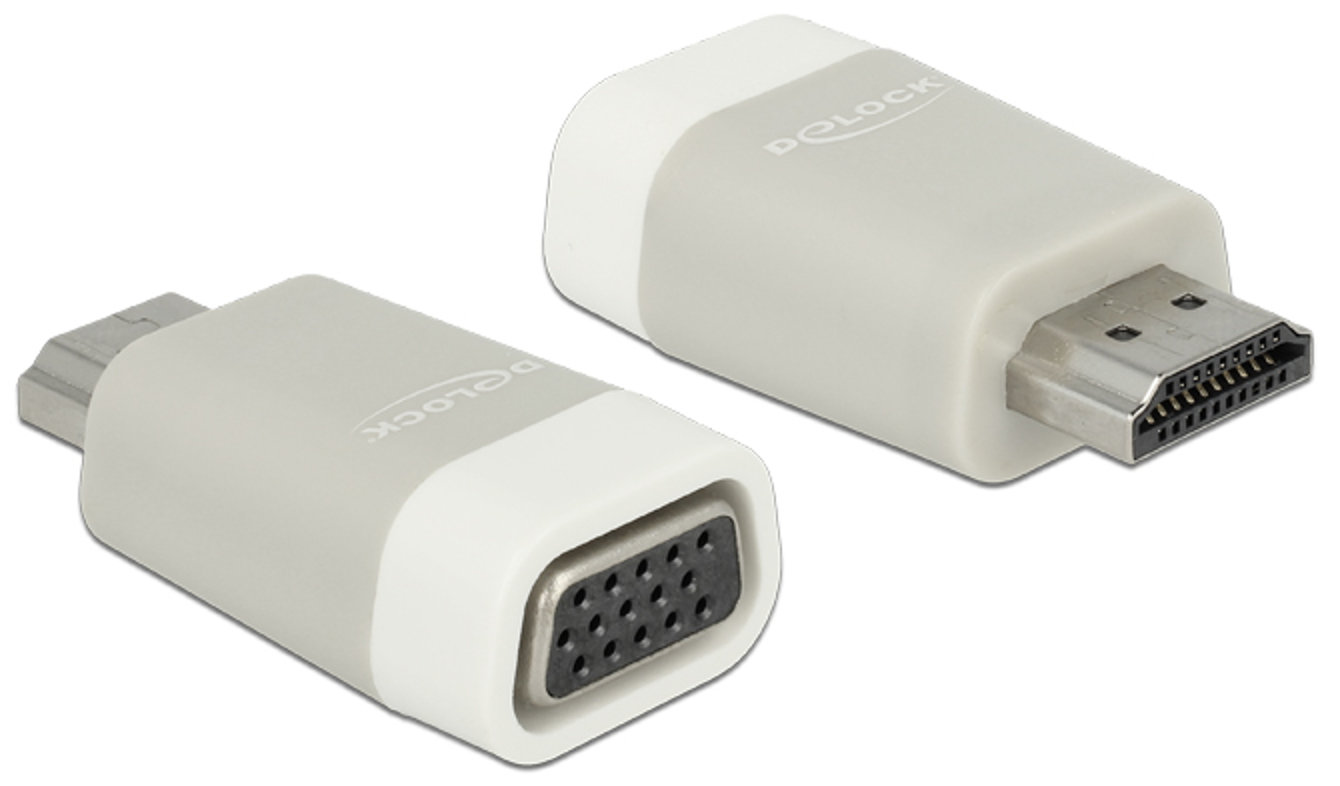 DELOCK Adapter HDMI VGA niskie ceny i opinie w Media Expert